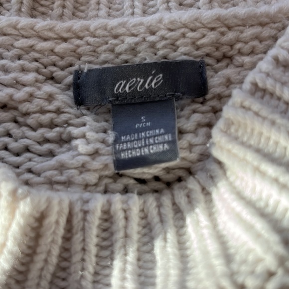 Aerie cream sweater - Picture 2 of 2